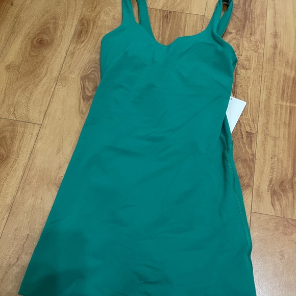 Lululemon Women Align Green Dress Size 2 New With Tag - Picture 8 of 9
